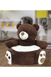 Teddy Bear Plush Baby Child Seat And Brooch