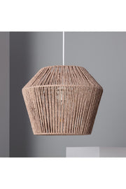 Wicker String Chandelier Rustic
