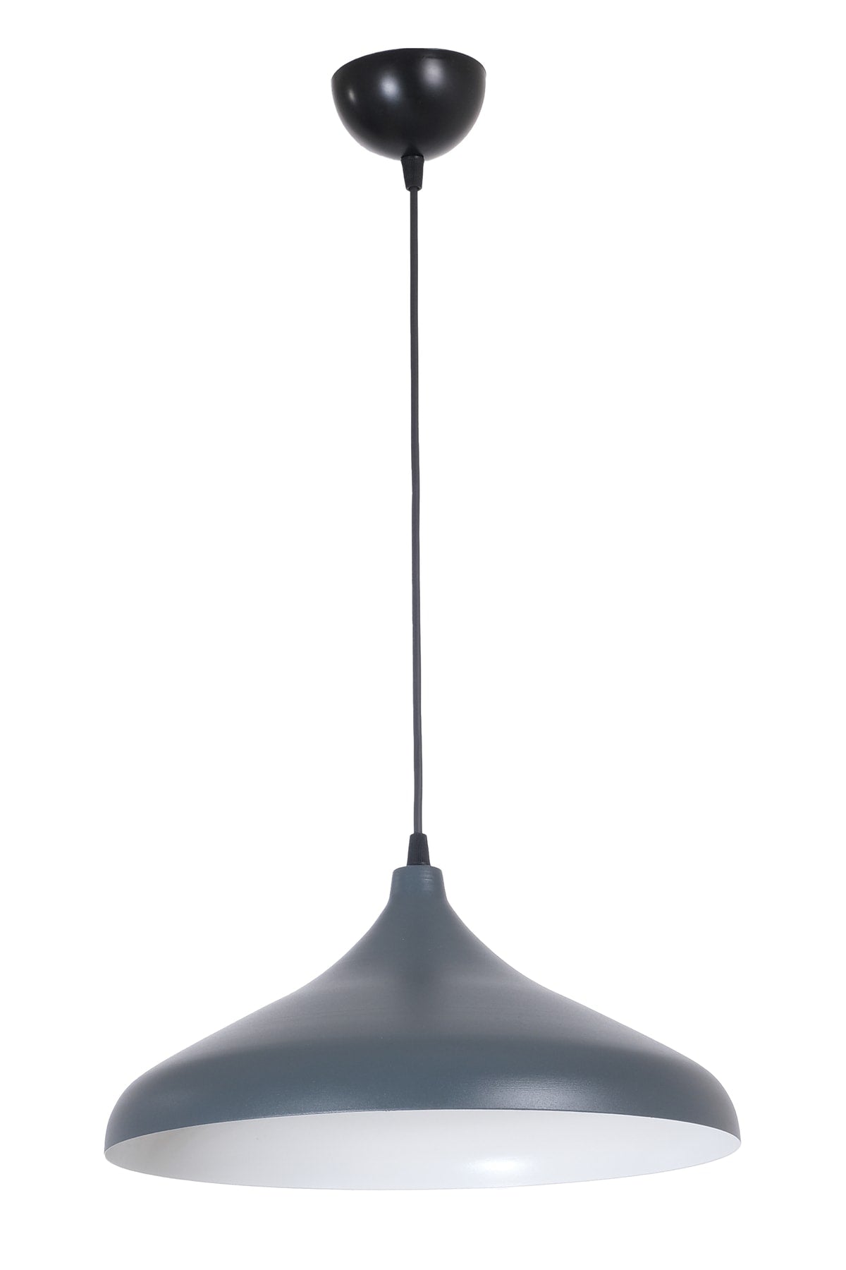 Nil Modern Design Cafe Kitchen Living Room Metal Anthracite Color Single Chandelier