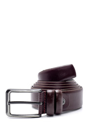 Men'S Claret Red Belt 100