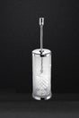 Addition Floor Toilet Brush Crystal Glass-chrome - Swordslife
