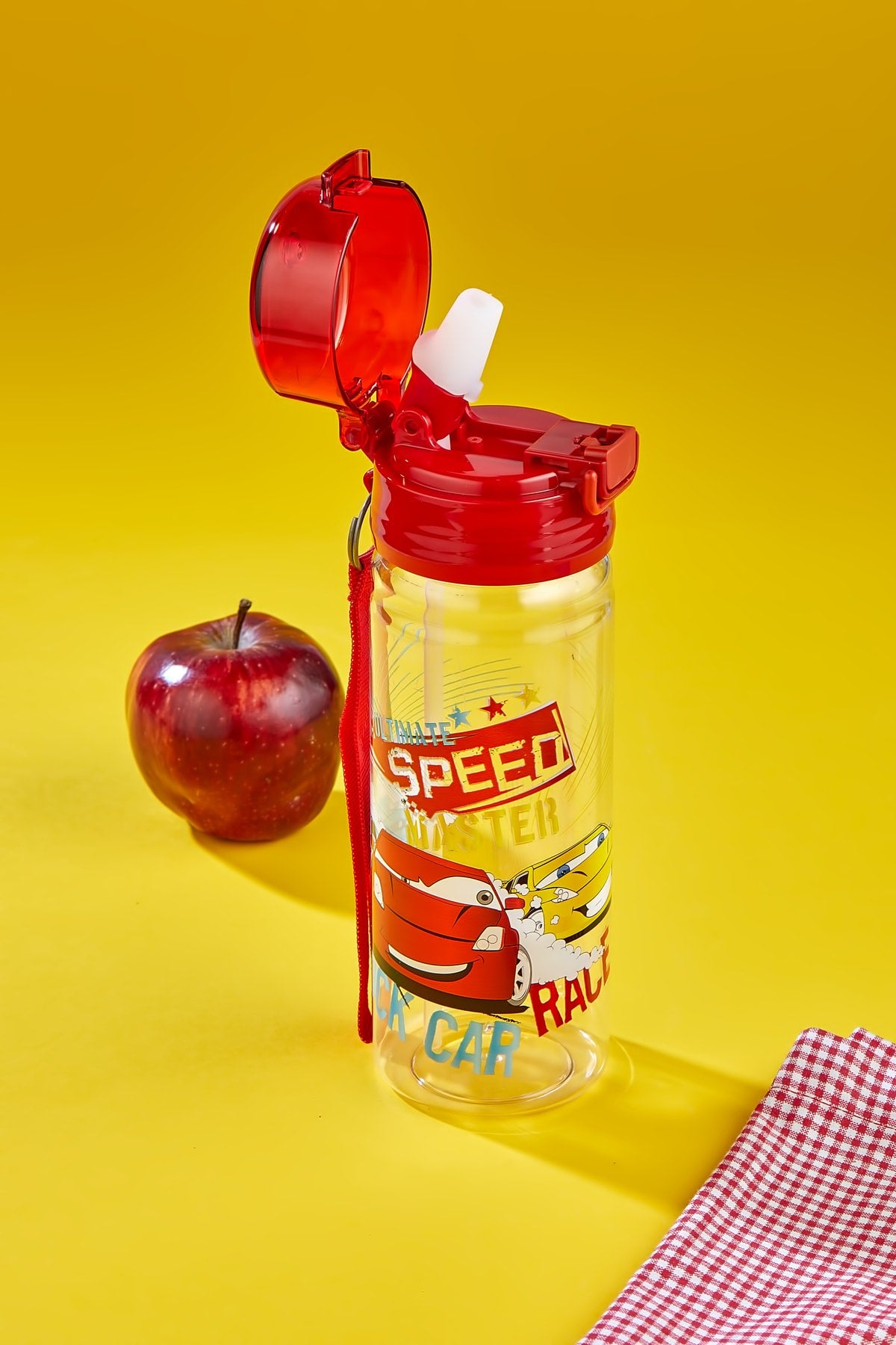 Healthy Polycarbonate Flask 500 Ml, Flask With Pipe 500 Ml With Trolley