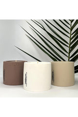 The Magic of Renewal / Lavender And White Flowers Flavored Candle Set of 3 - Swordslife