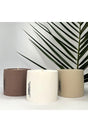 The Magic of Renewal / Lavender And White Flowers Flavored Candle Set of 3 - Swordslife