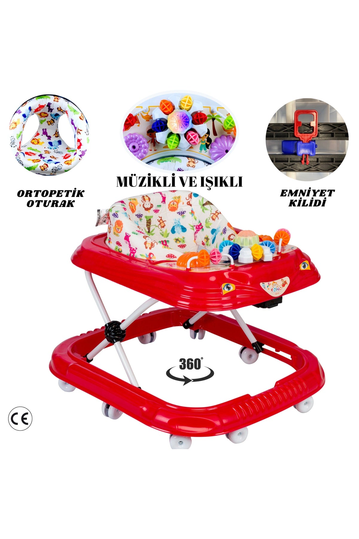 Musical And Lighted Walker 10 Foot Spider Model