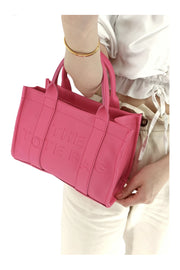 Column Strap Hand And Shoulder Cross Women'S Hand Bag