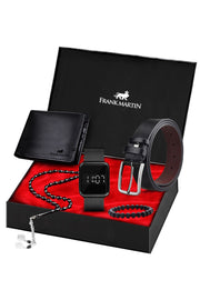 Uhrengürtel-Geldbörsen-Geschenkset 20-045