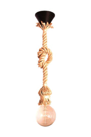 Weed Rope Pendant Lamp Rope Single Chandelier