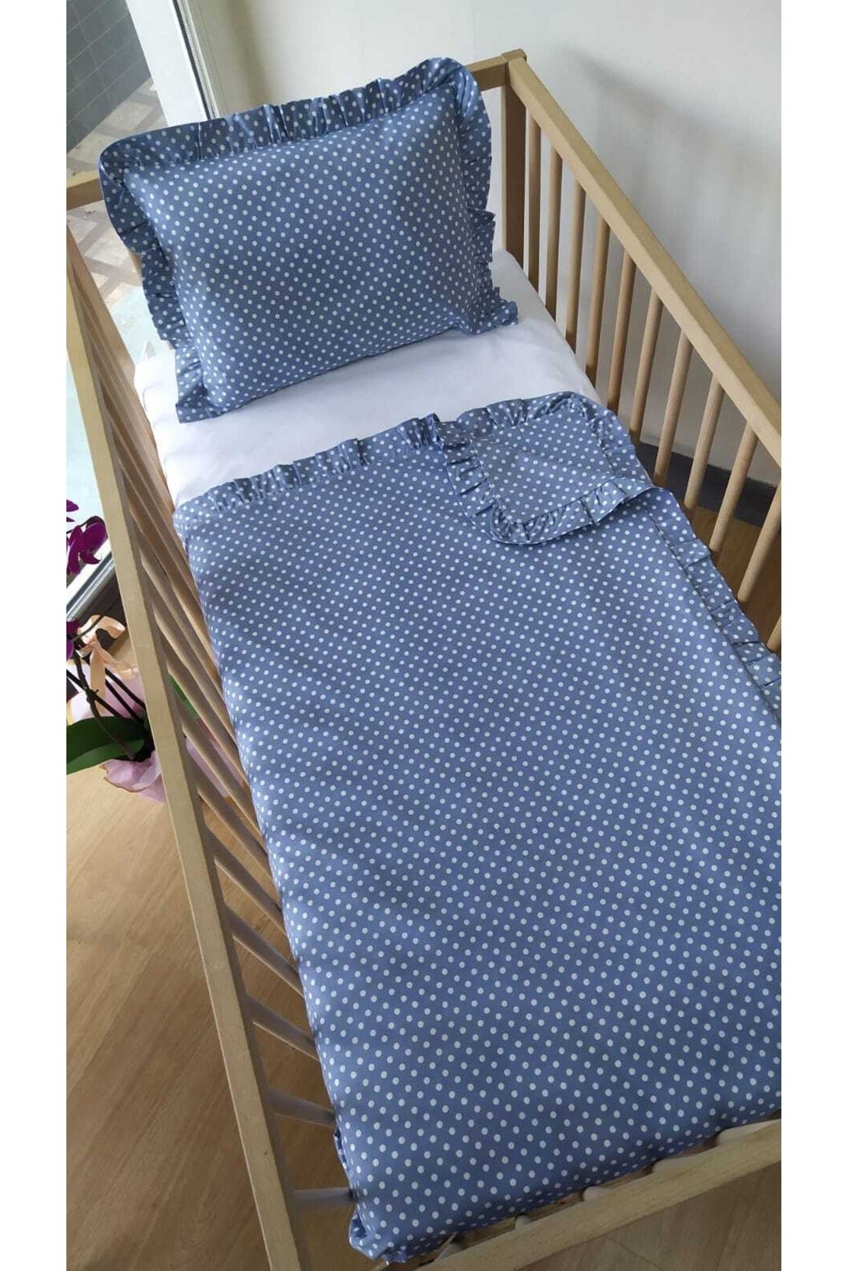 Frilly Baby/Kids Duvet Cover Set