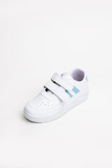 Kids White Blue Sneakers Kids Shoes