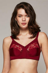 Cherry Diana Slimming Minimizer Bra - Swordslife