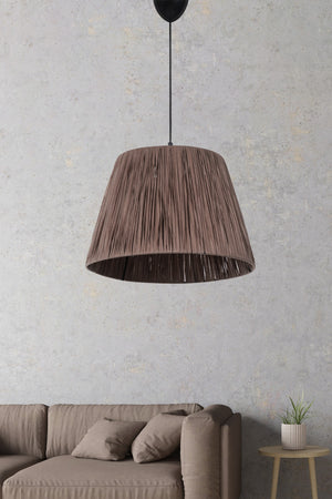 Gaufres Pendant Lamp Chandelier Brown