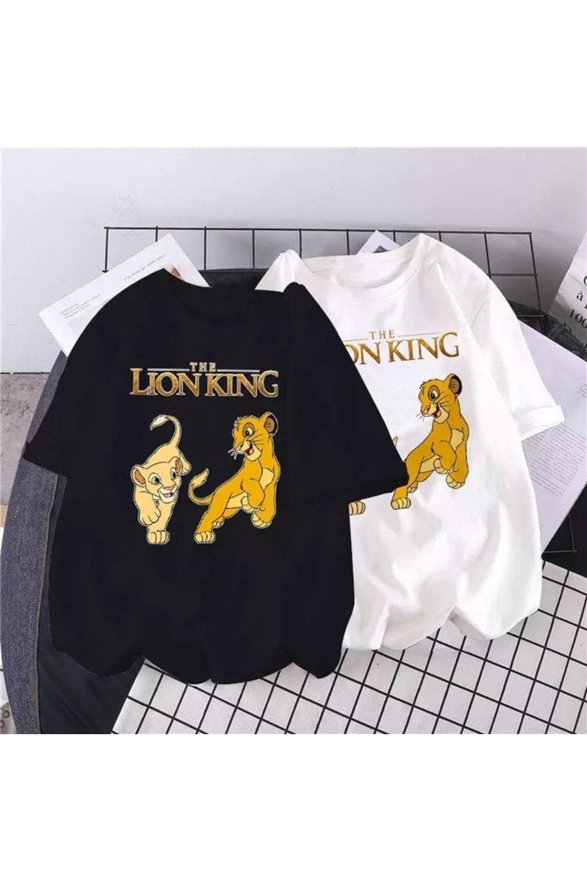 Lion King Printed Kids T-Shirt 2-Pack