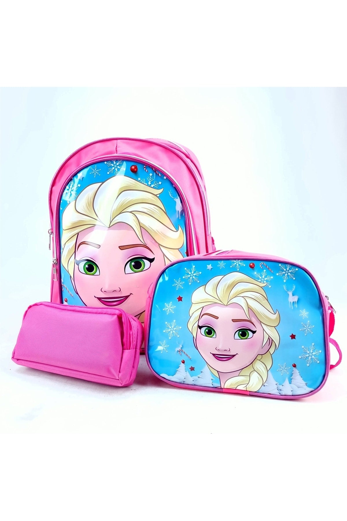 Girl Elsa Picture Lunch Box Gift Primary School Kindergarten Student School Bag