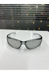 Framed Millennium Y2k Unisex Design Sunglasses Smoked