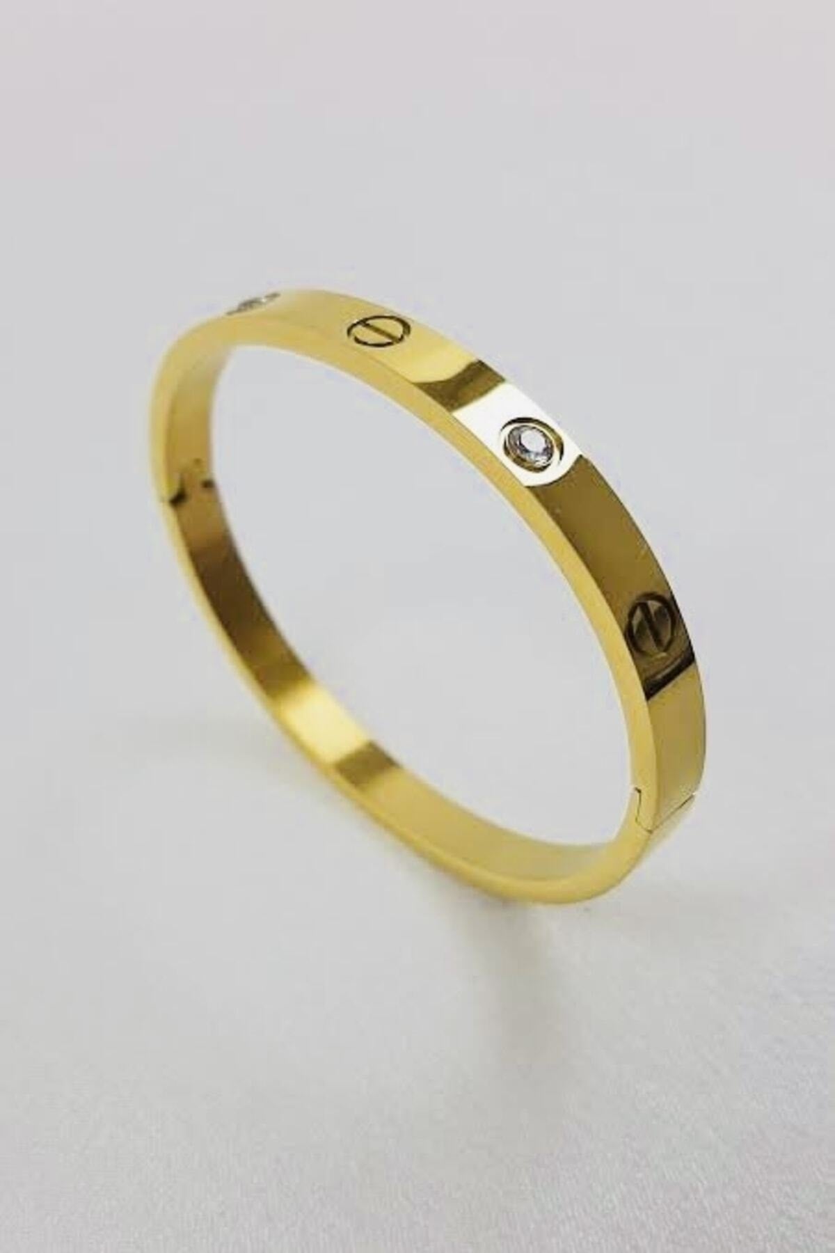 Cartier Model Stone Thick Bracelet