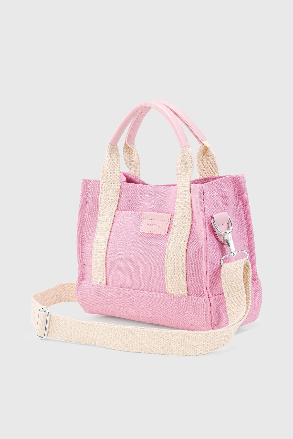 Women's Pink Canvas Tote Bag 232