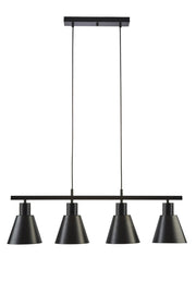 Trend Modern Design Black Color Cafe - Dining Table Top - Living Room - Kitchen 4-Piece Chandelier