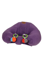 Lila Rassel Baby Sitzkissen