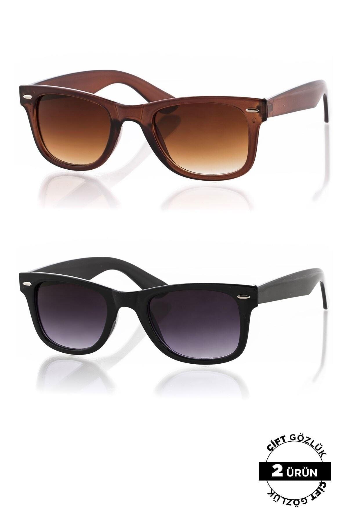 Pljn320r01r02 Unisex Sunglasses 2 Pieces - Swordslife