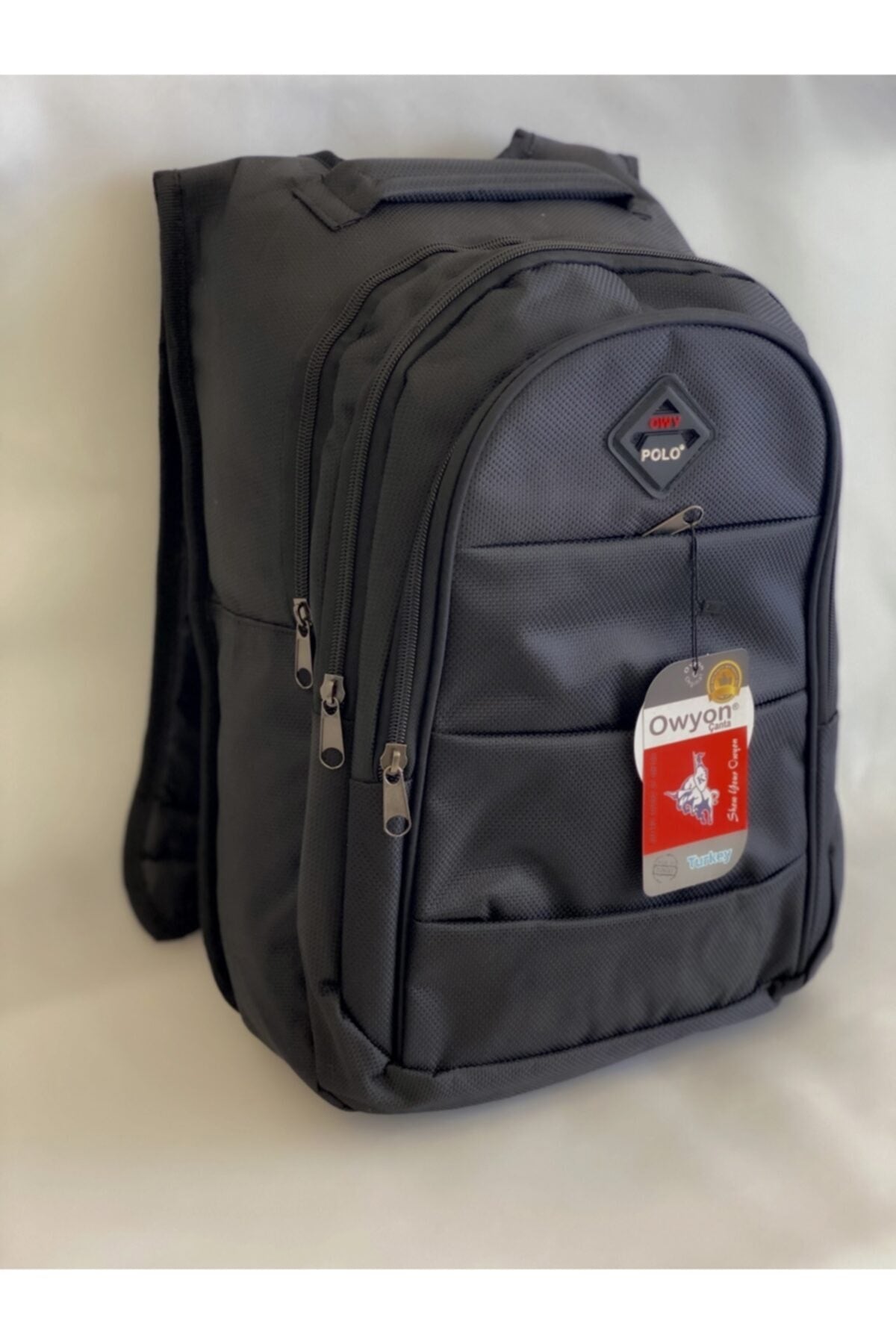 Unisex-Rucksack für die Mittelschule und die Oberschule, Schwarz