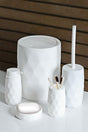 Irem Home 5 Pcs Bathroom Set Bathroom Set White Bathroom Set - Swordslife