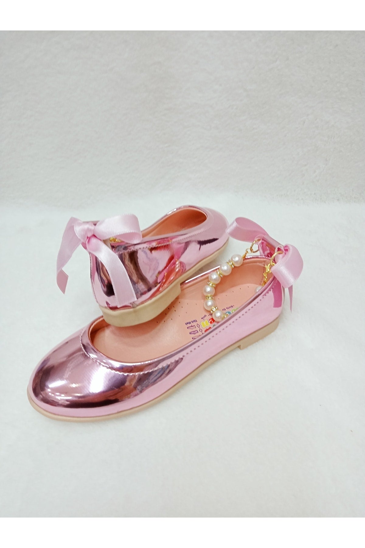Girl's Pearl Orthopedic Flats