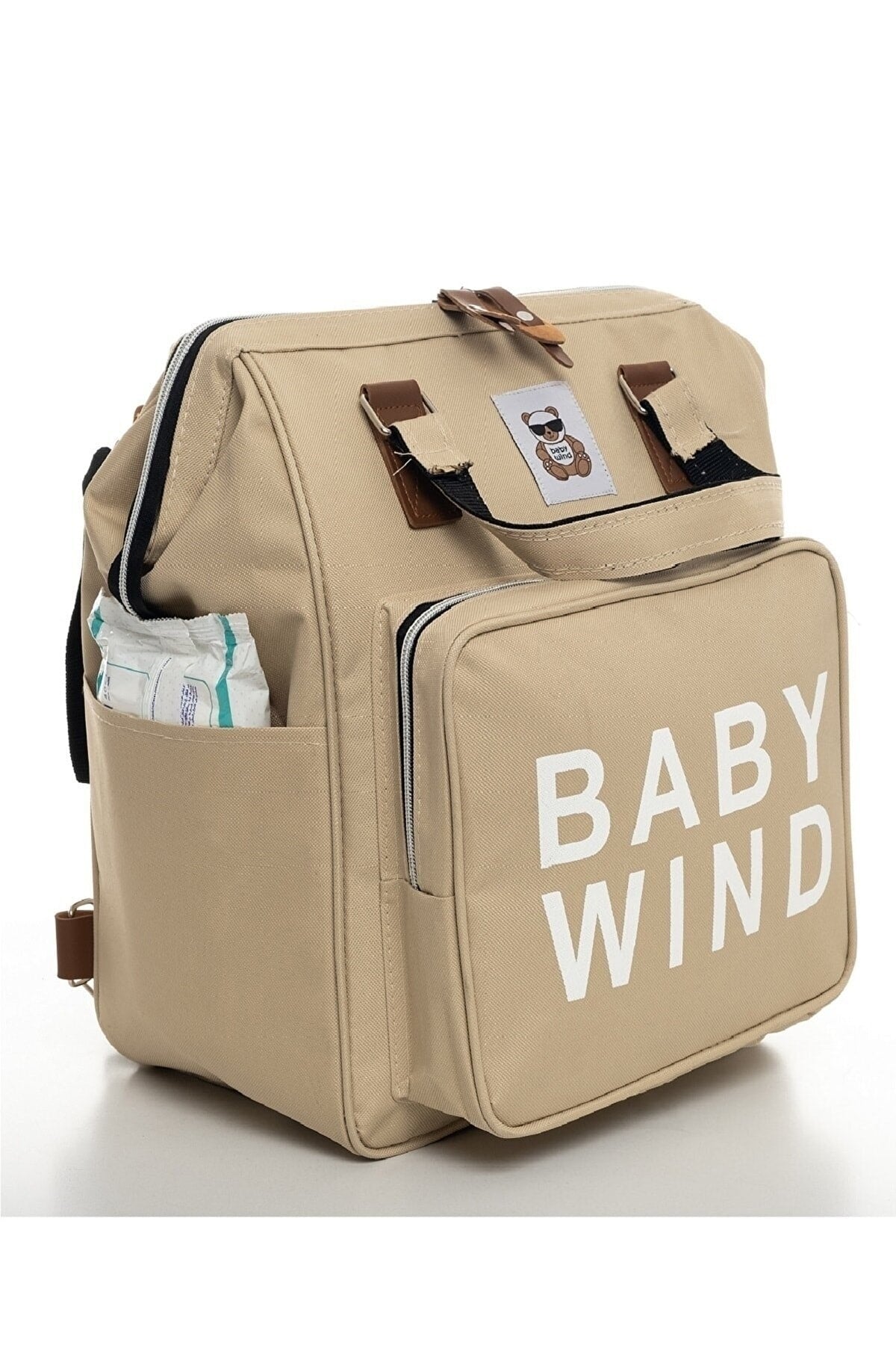 Mother Baby Care Backpack Thermal Baby Bottle Baby Stroller With Hanger Attachment