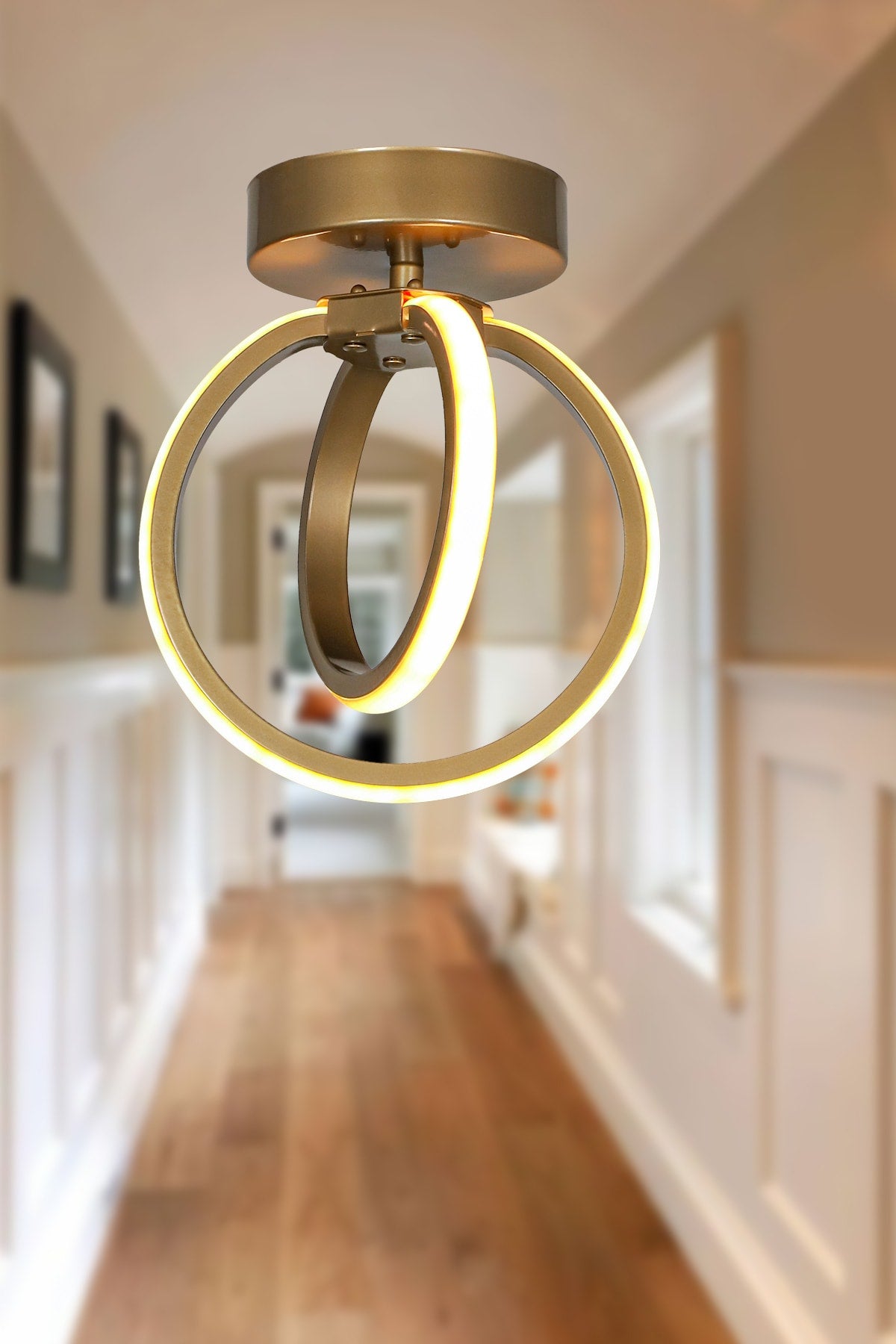 Sezen Led Deckenleuchter Einzelleuchter Antik