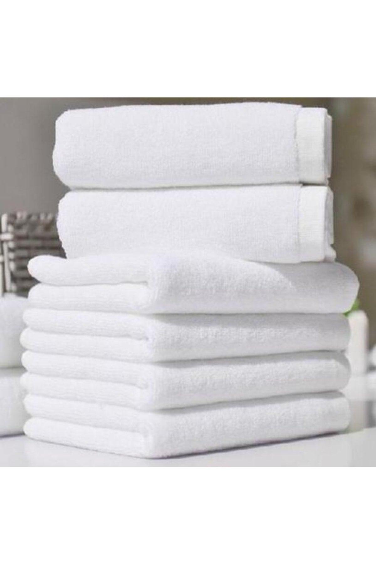 Cotton White Large Towel 70x 140 Cm Economical Hotel Towel - Swordslife