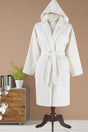 Hooded Bathrobe Cream - Swordslife