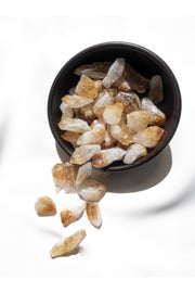 Wallet Size Raw Unprocessed Citrine Mass (Money Stone)