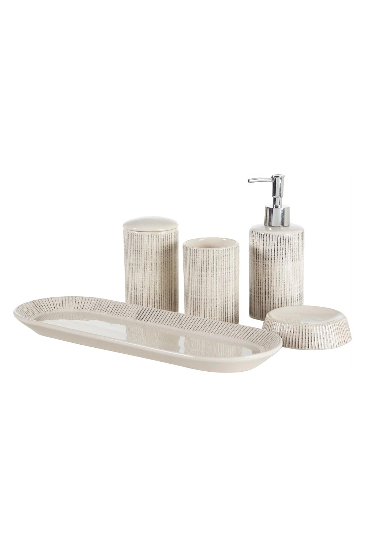 Linea 5 Pcs Boxed Bathroom Set - Swordslife