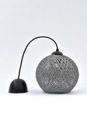 Balle Smoked Pendant Lamp Ball Chandelier Black Cable