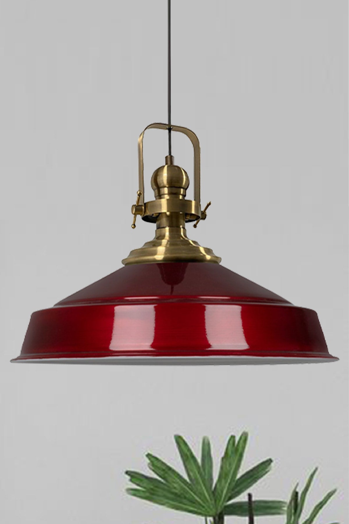 Cherry Nobility Single Chandelier Antique Headboard Retro Pendant Lamp Restaurant Cafe Living Room Chandeliers