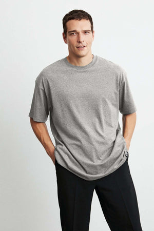 Jett Oversize Graymelange T-Shirt