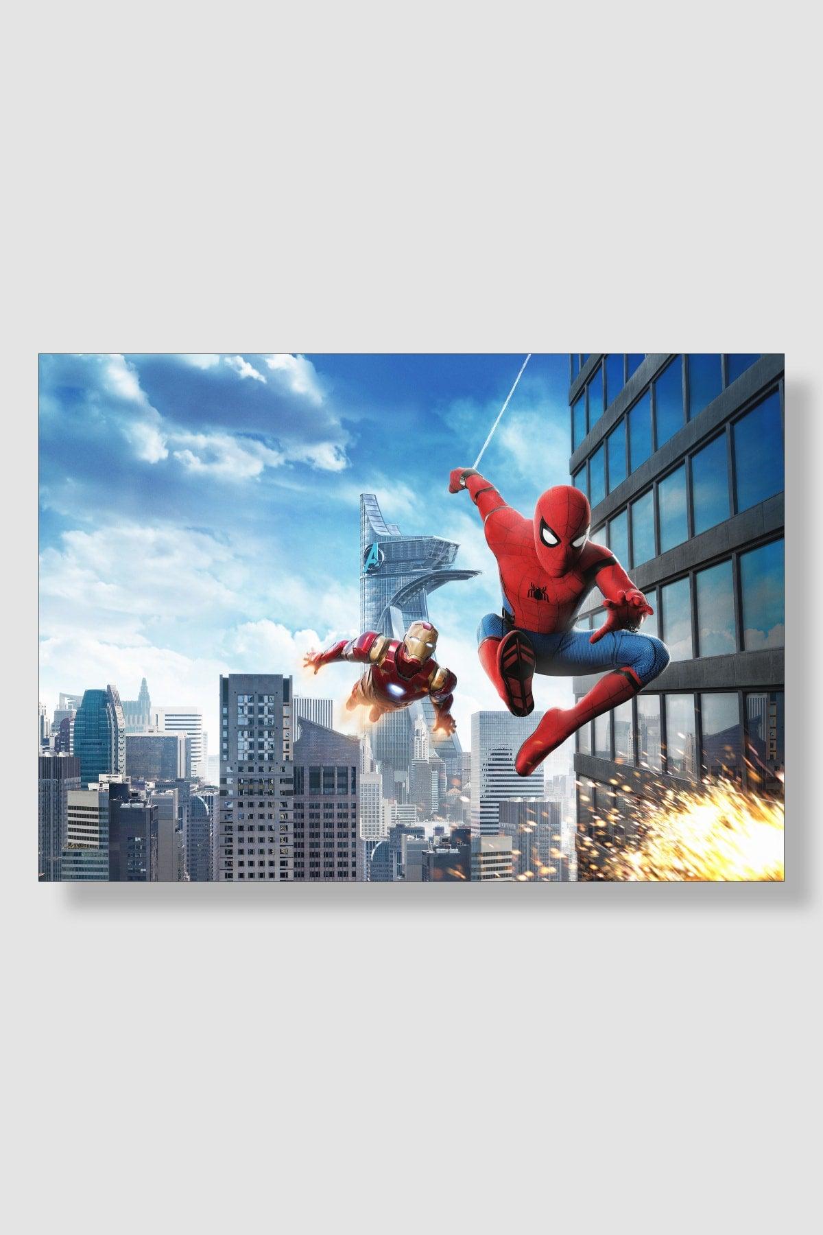 Marvel Spiderman | Spider-Man Movie Poster High Quality Thick Glossy Coated Paper - Swordslife