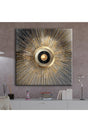 Modern Luxury Gold Geometric Abstract Decorative Canvas Painting - Voov1934 - Swordslife