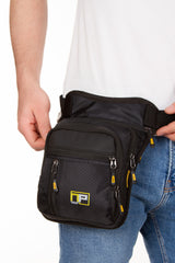 Men's Impertex Waterproof Fabric Leg Bag , Waist Leg Bag Suitable For Motorcycle Couriers