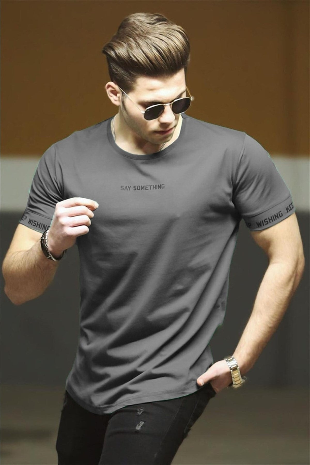 Smoked Men'S T-Shirt 4461