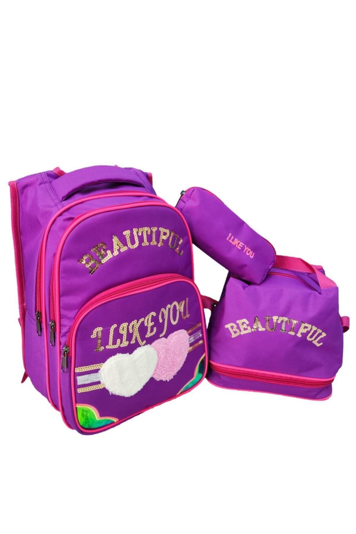 Neue Saison Dreier-Grundschulset mit Thermo-Lunchbox