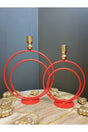 Noel Alvina Red/gold Candlestick , Candle Holder - Swordslife