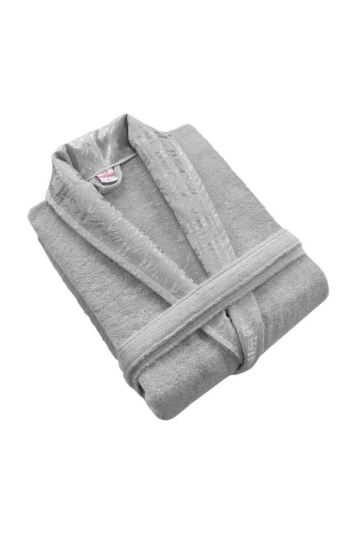 Unisex Gray Bamboo Single Bathrobe - Swordslife