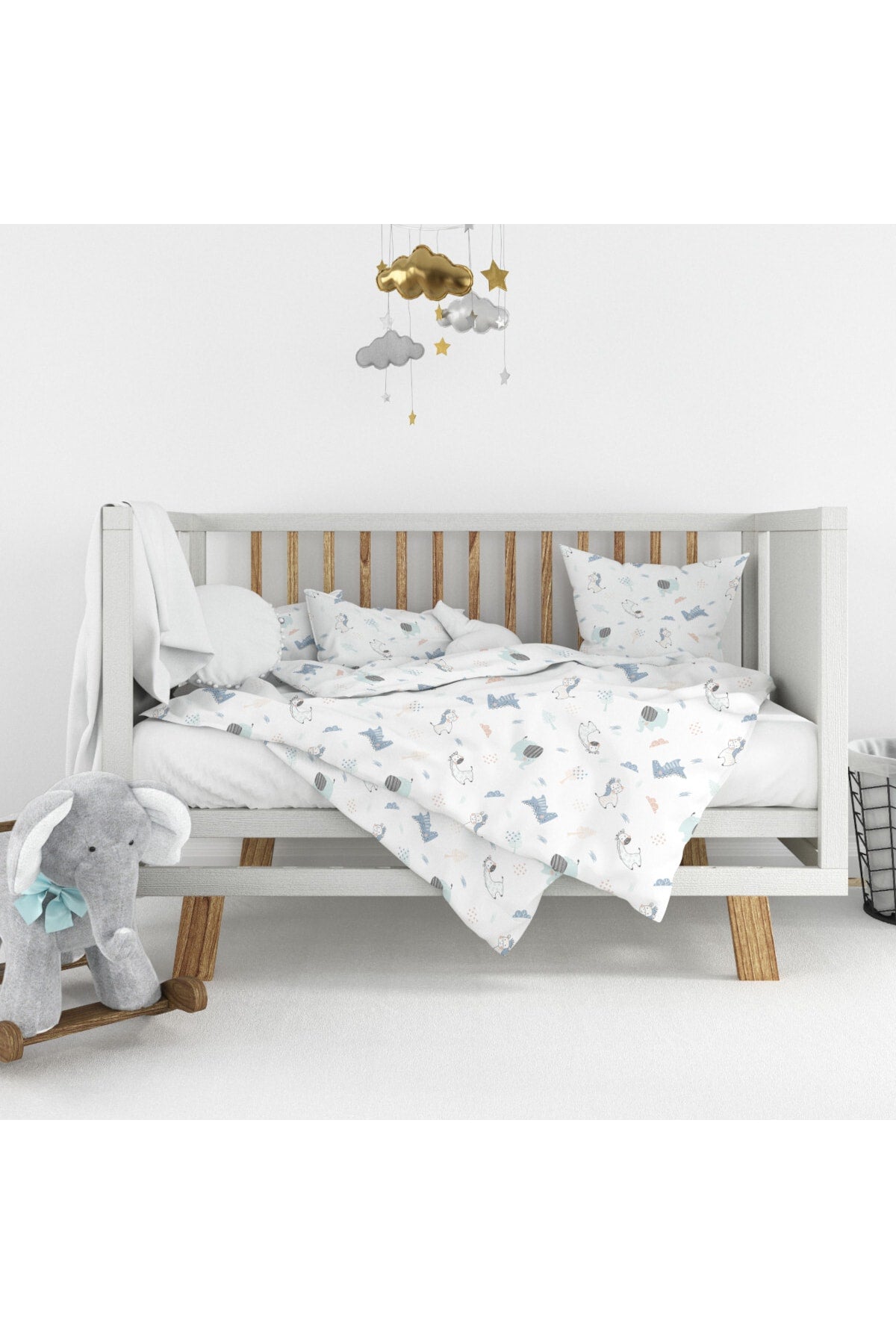 Ranforce Duvet Cover Set - No Sheet - Cute Animals