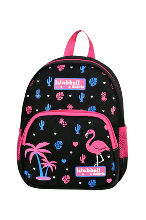 Kindergartenrucksack mit Flamingo-Muster
