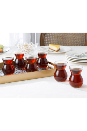 Ethnic Glass 6-teiliges Teeglas 140 ml