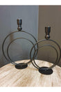 Alvina Complete Black Double ,candlestick - Swordslife