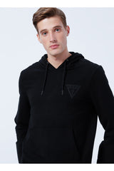 Hooded Collar Black Men's Sweatshirt M2yq52k6zs1jblkchristian Hoodie