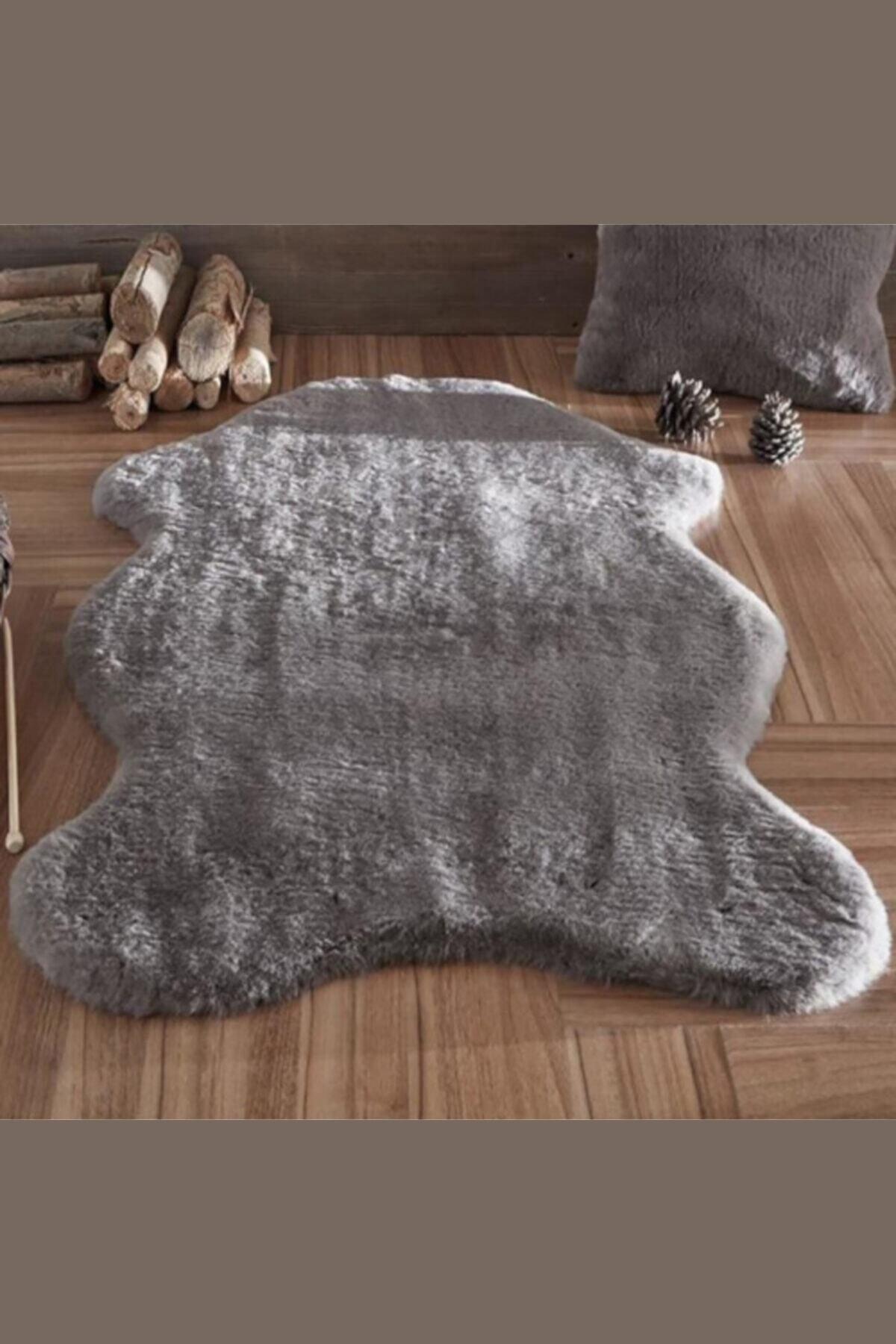 Dinarsu Plush Post Carpet Plush Fur Carpet 80 X 130 - Swordslife