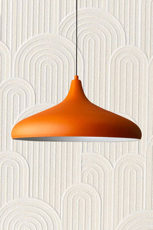 Champion Orange Single Chandelier Pendant Lamp Living Room Kitchen Office Cafe Boutique Lamp Lighting Chandeliers